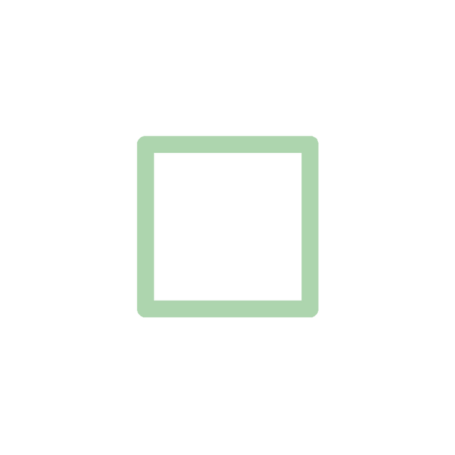 Cadre photo SLIMPYX 10 x 10 cm Park Green