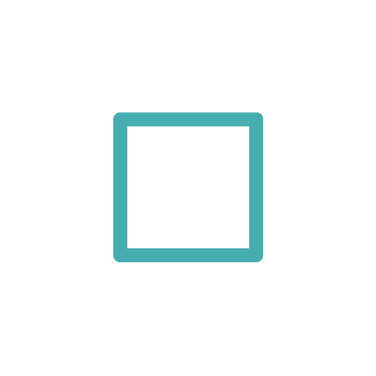 Cadre photo Slimpyx Turquoise