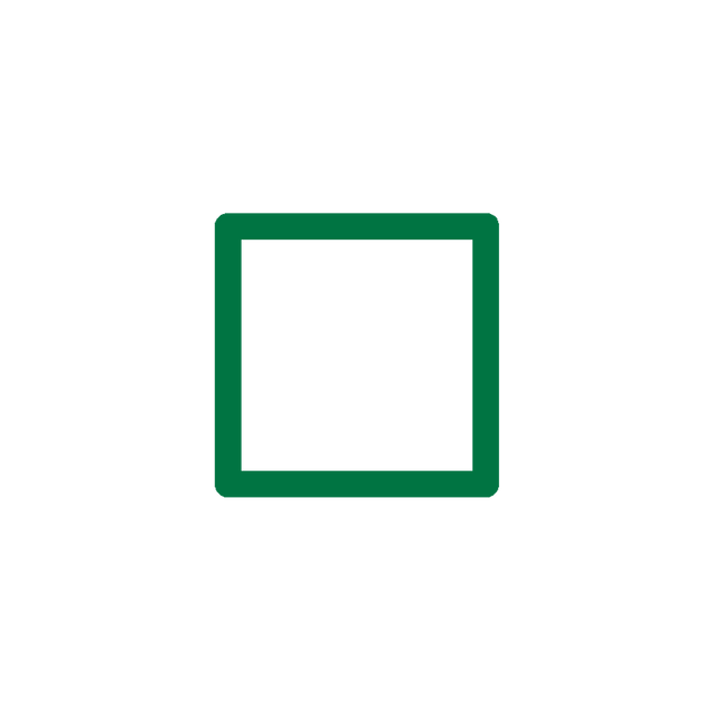 Cadre photo SLIMPYX 10 x 10 cm vert émeraude