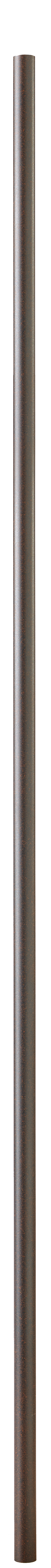 Barre à rideau OXYDE rouille diamètre barre 2,8 cm 200 cm