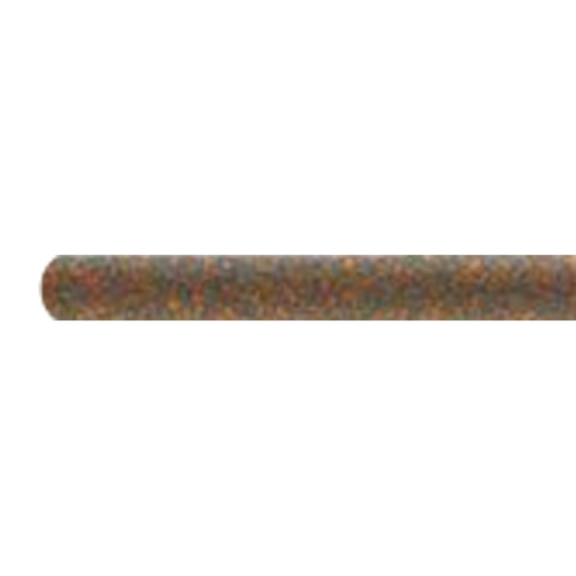 Barre à rideau OXYDE rouille diamètre barre 2,8 cm 200 cm