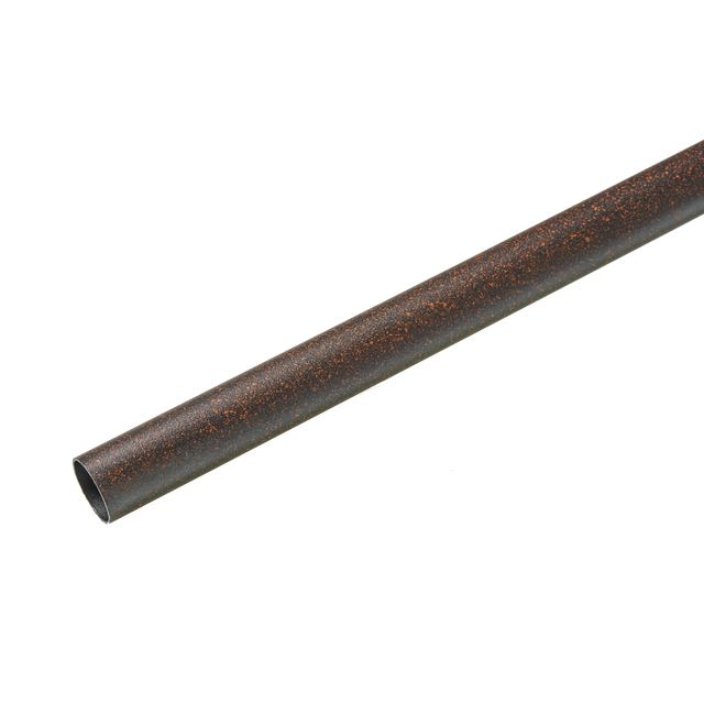 Barre à rideau OXYDE rouille diamètre barre 2,8 cm 250 cm