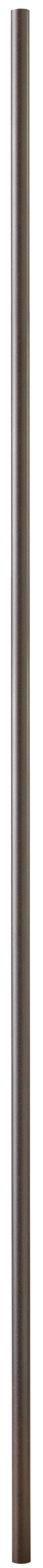 Barre à rideau Oxyde Rouille Métal brut