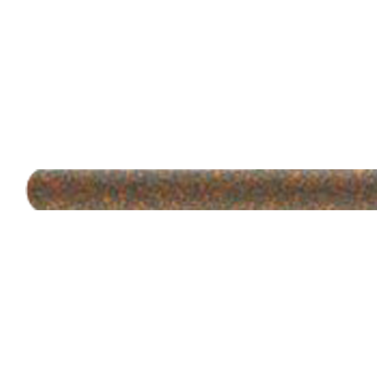 Barre à rideau Oxyde Rouille Métal brut