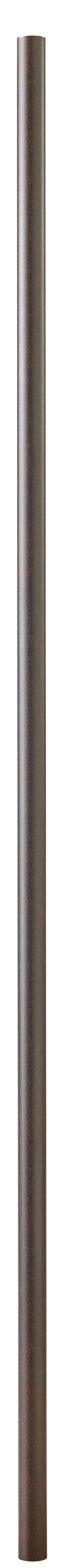 Barre à rideau OXYDE rouille diamètre barre 2,8 cm 150 cm