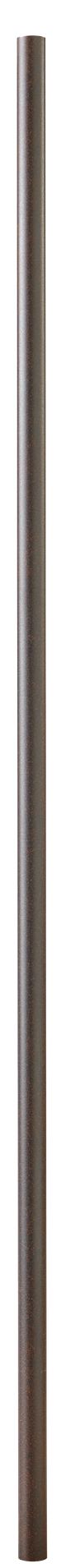 Barre à rideau Oxyde Rouille Métal brut
