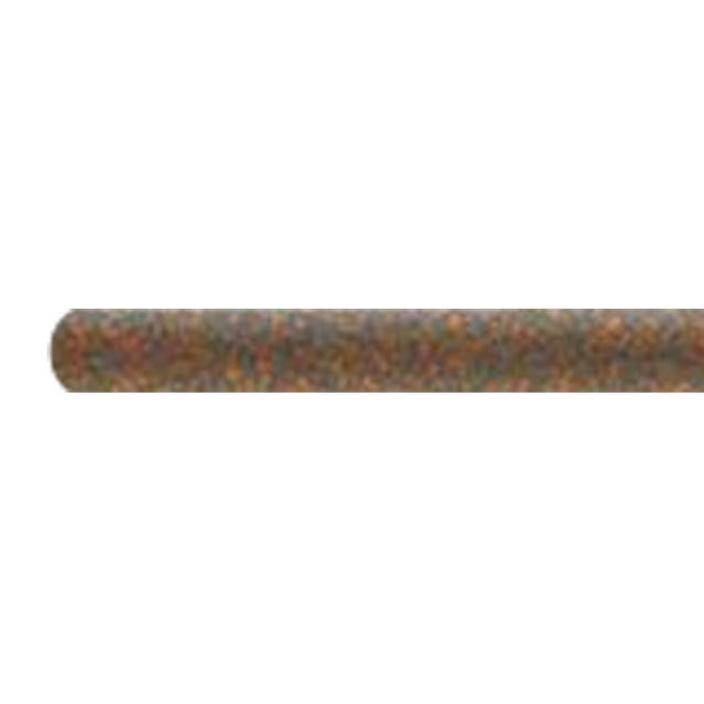 Barre à rideau OXYDE rouille diamètre barre 2,8 cm 150 cm