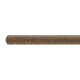 Barre à rideau Oxyde Rouille Métal brut