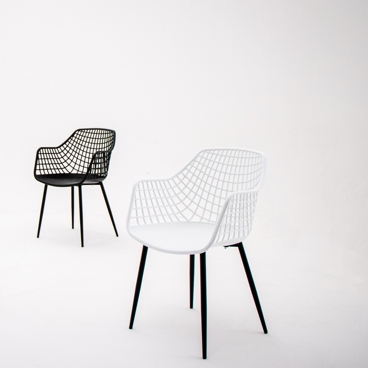 4MURS Fauteuil Newton Noir 1 place