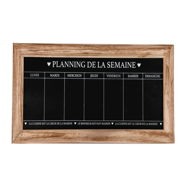 Semainier WEEK CALENDAR 67 x 32 cm