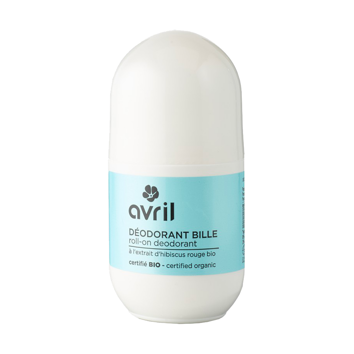 AVRIL Déodorant Bille à l'extrait d'hibiscus rouge Bleu Hibiscus rouge 50ML