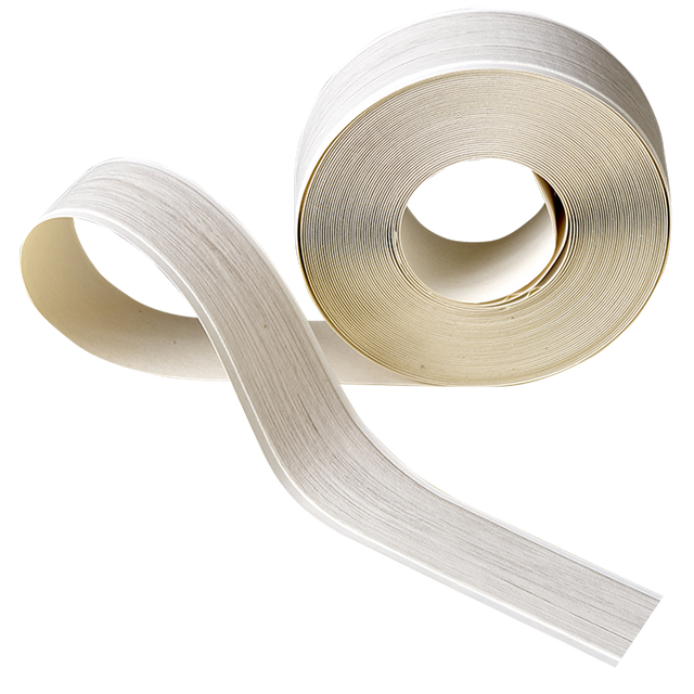 Galon vinyle GUERANDE coloris blanc grisé