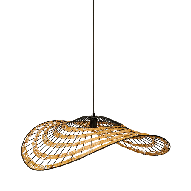 Suspension LOUISIANE coloris paille 29 x 80 cm