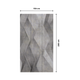 Papier peint panoramique L Vertical 3d Gris béton