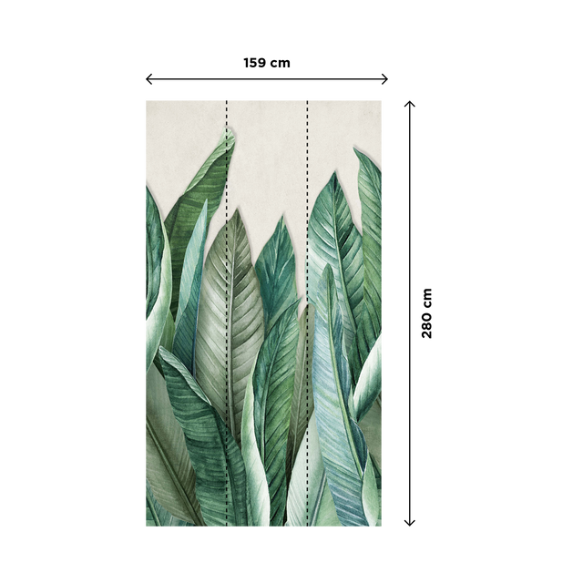 Papier peint panoramique L BANANIER 159 x 280 cm