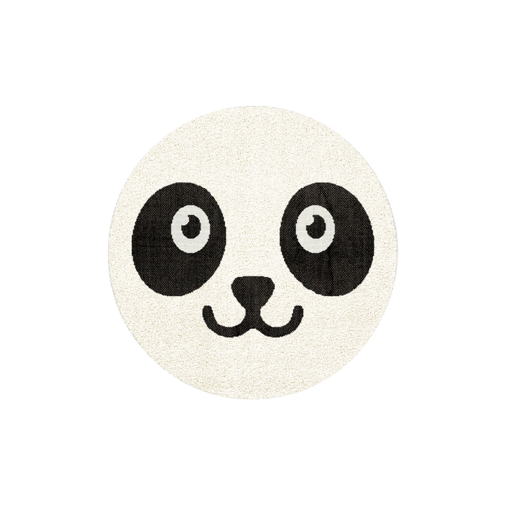 Tapis Lionel Noir et blanc