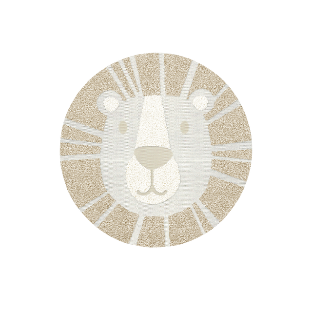Tapis SIMBA coloris beige naturel