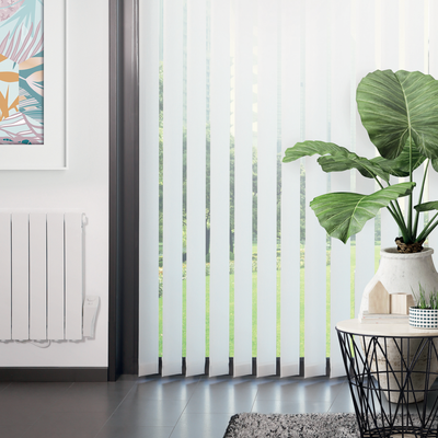 Store californien Azur Blanc