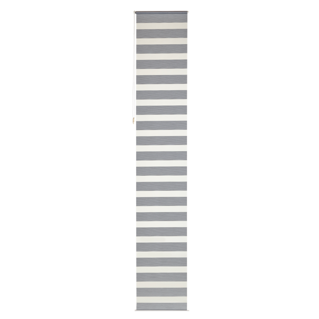 Store jour/nuit ECLIPSE coloris gris chiné 42 x 160 cm