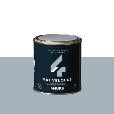ABSOLU Peinture Absolu Blue smoke Mat 0,5L