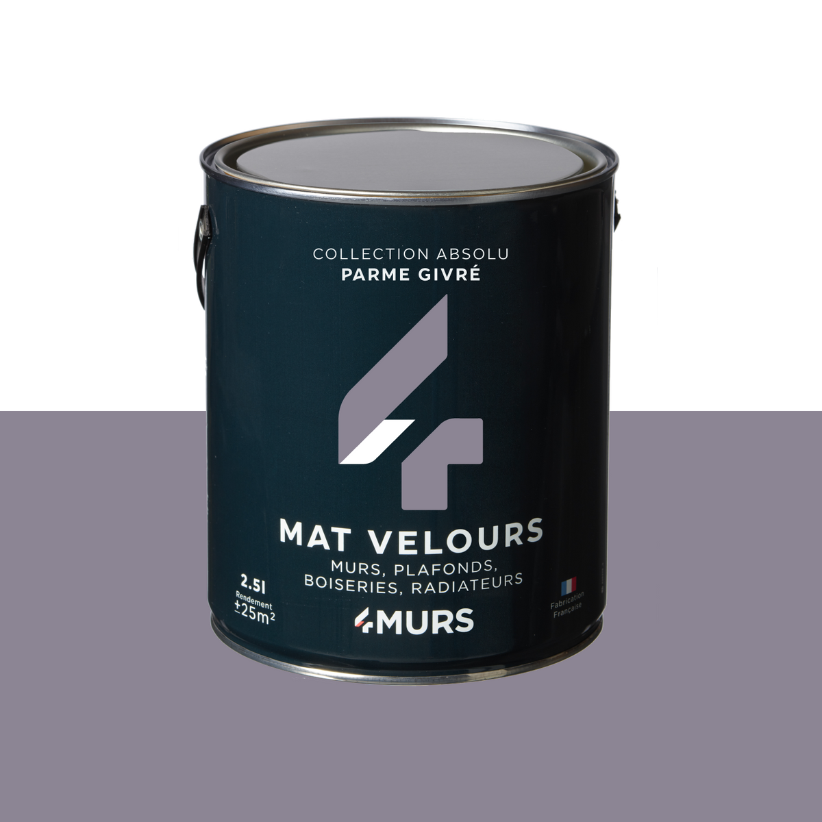 ABSOLU Peinture Absolu Parme givrée Mat 2,5L