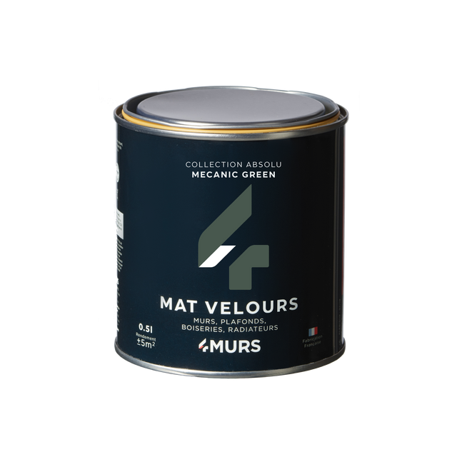 Absolu Peinture Peinture mecanic green Mat 0,5 L