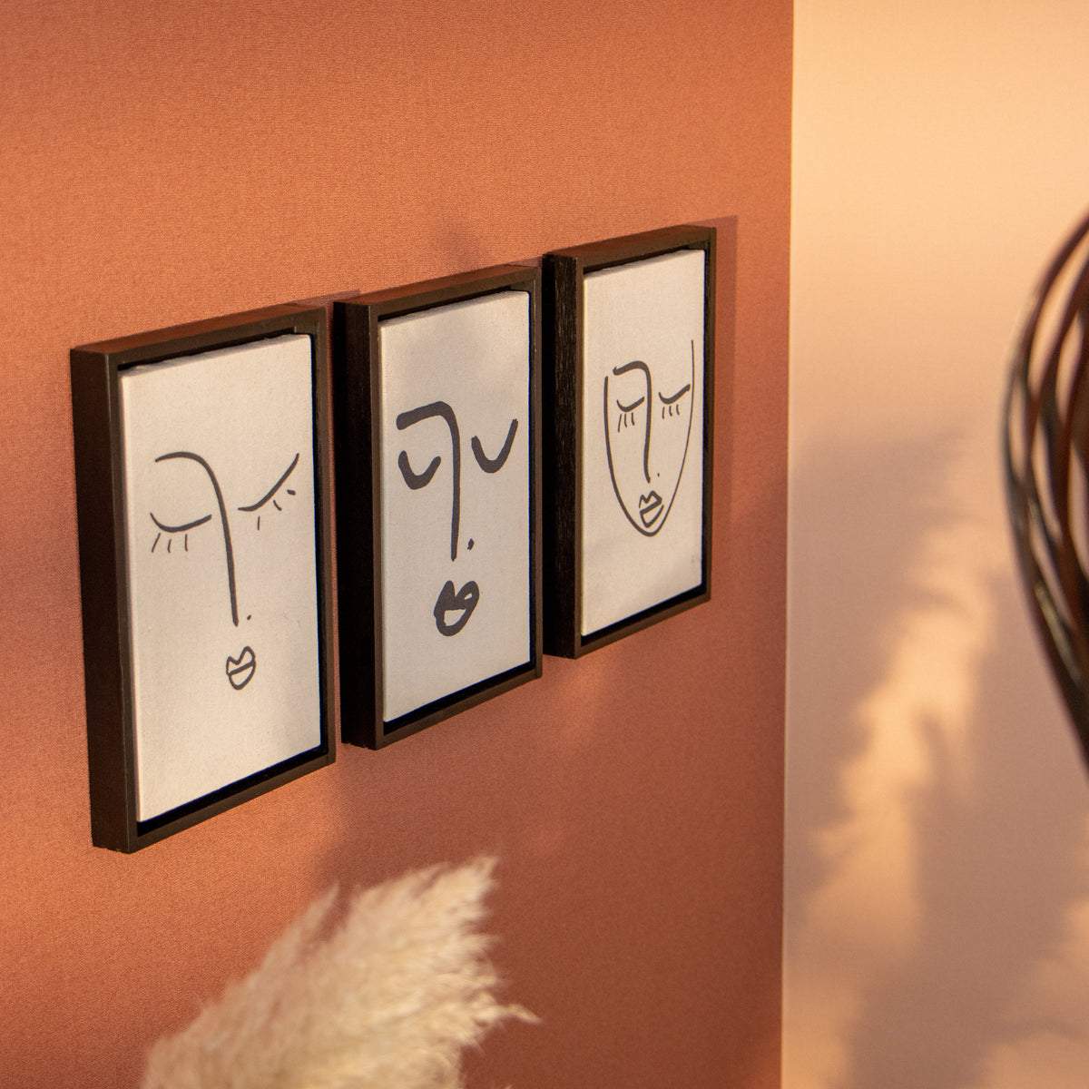 Toile encadrée Matmata Noir et blanc