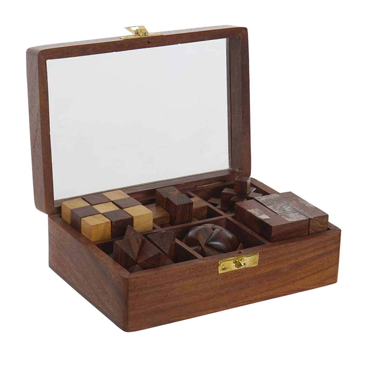 Casse-tête en bois Mix Brun