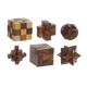 Casse-tête en bois Mix Brun
