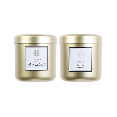 Bougie parfumée Golden dream Or Santal ou ambre