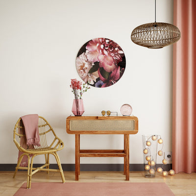 Tableau en verre Rosalia Bordeaux