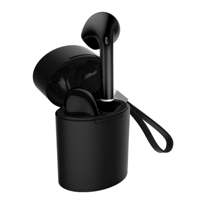 EARBOX Ecouteurs Earbox signature sans fil rubber m8 Noir