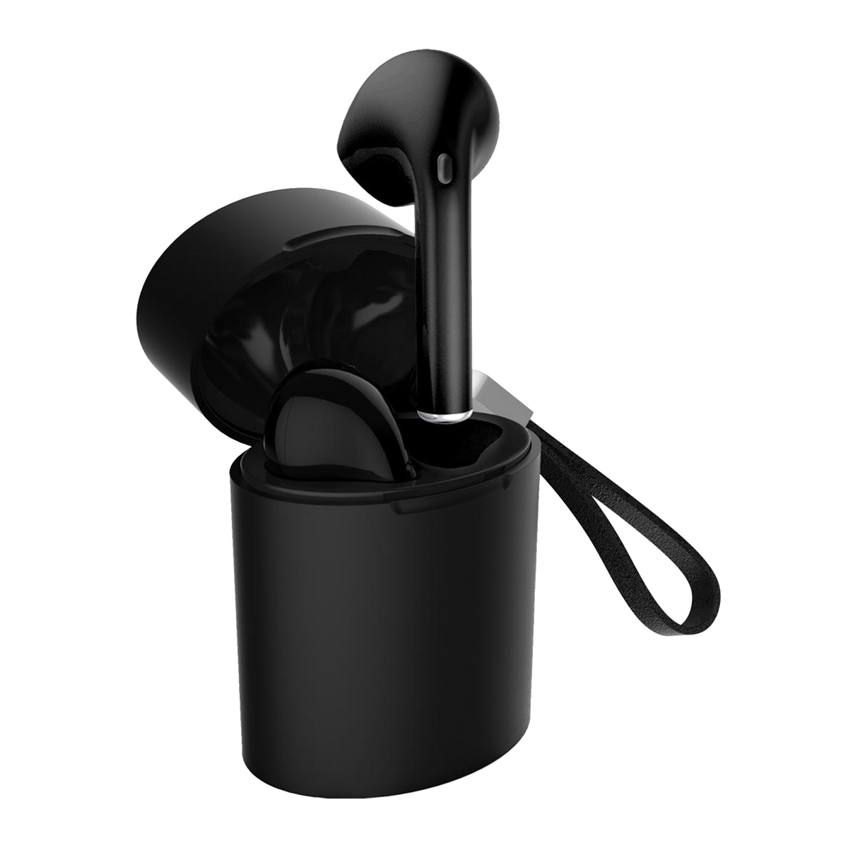 EARBOX Ecouteurs Earbox signature sans fil rubber m8 Noir