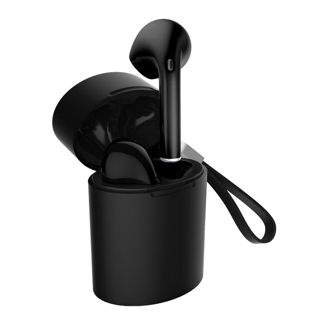Earbox Ecouteurs SIGNATURE SANS FIL RUBBER M8 noir
