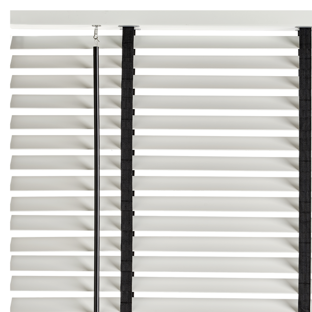 Store vénitien DUCALE blanc / anthracite 130 x 175 cm