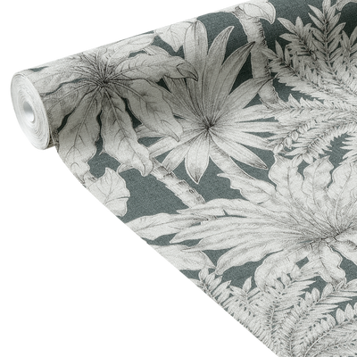 Papier peint intissé Florentine palm garden Vert céladon