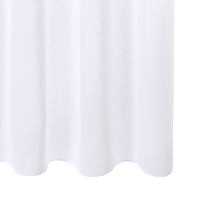 Voilage MEMOIRE coloris blanc 140 x 300 cm