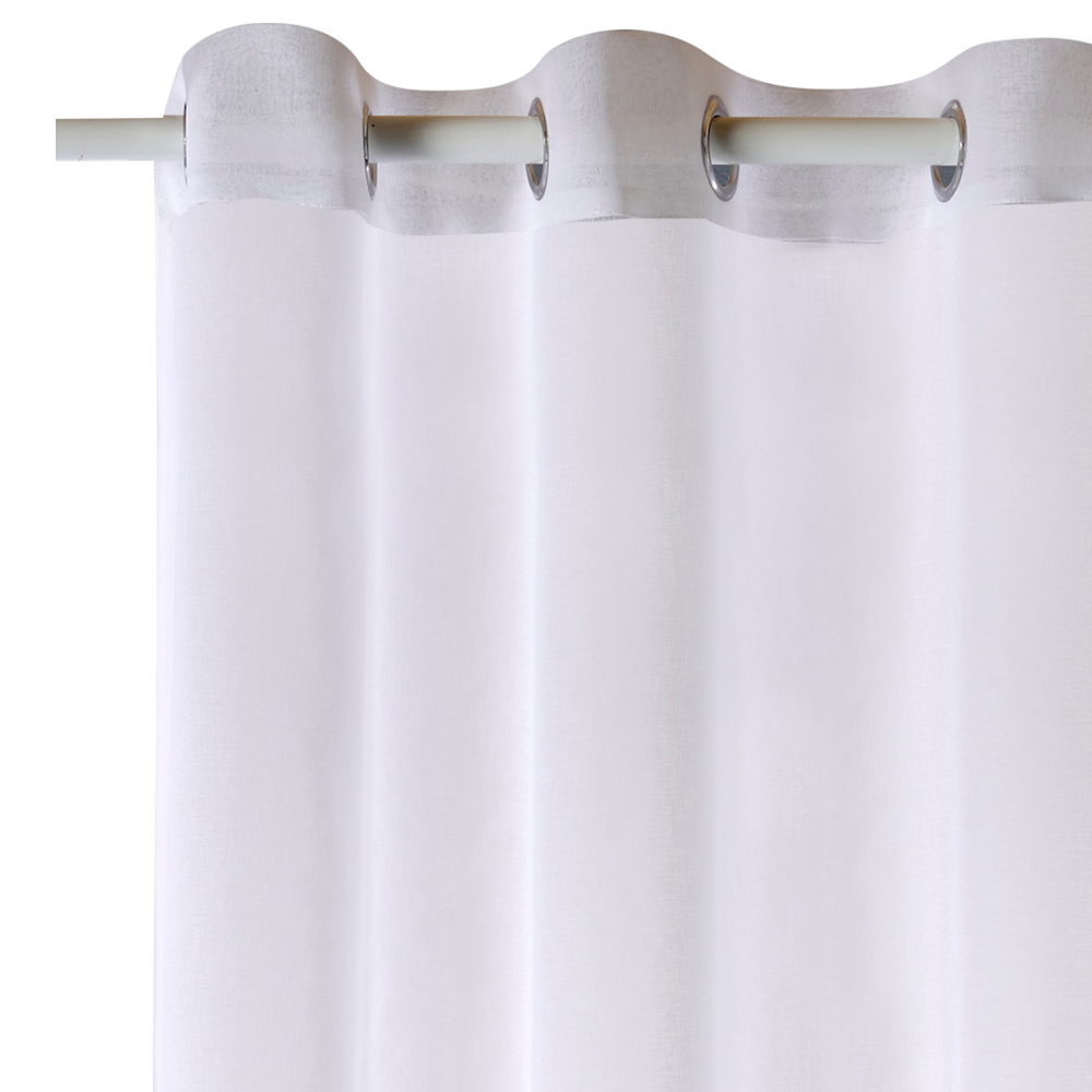 Voilage Memoire Blanc