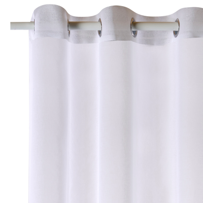 Voilage Memoire Blanc