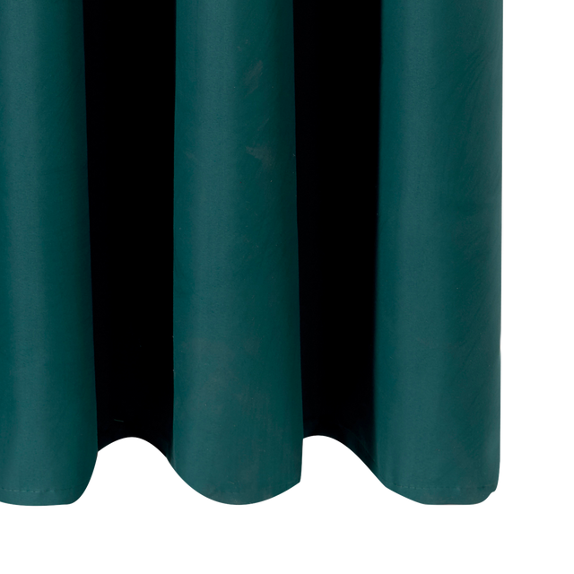 Rideau 100% occultant MANN bleu pétrole 140 x 260 cm