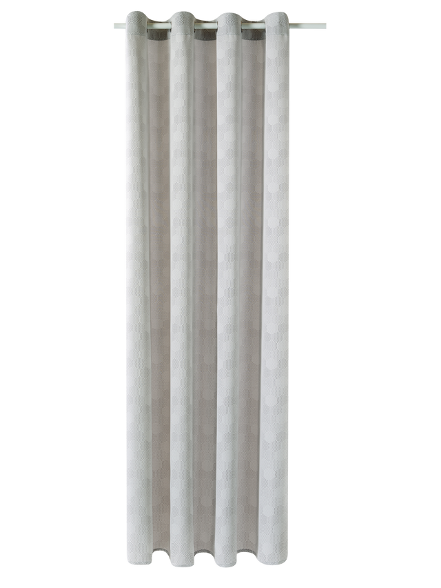 Rideau NAOS coloris gris perle 140 x 240 cm