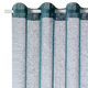 Voilage Micao Bleu pétrole