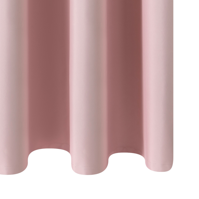 Rideau 100% occultant MANN coloris blush 140 x 260 cm