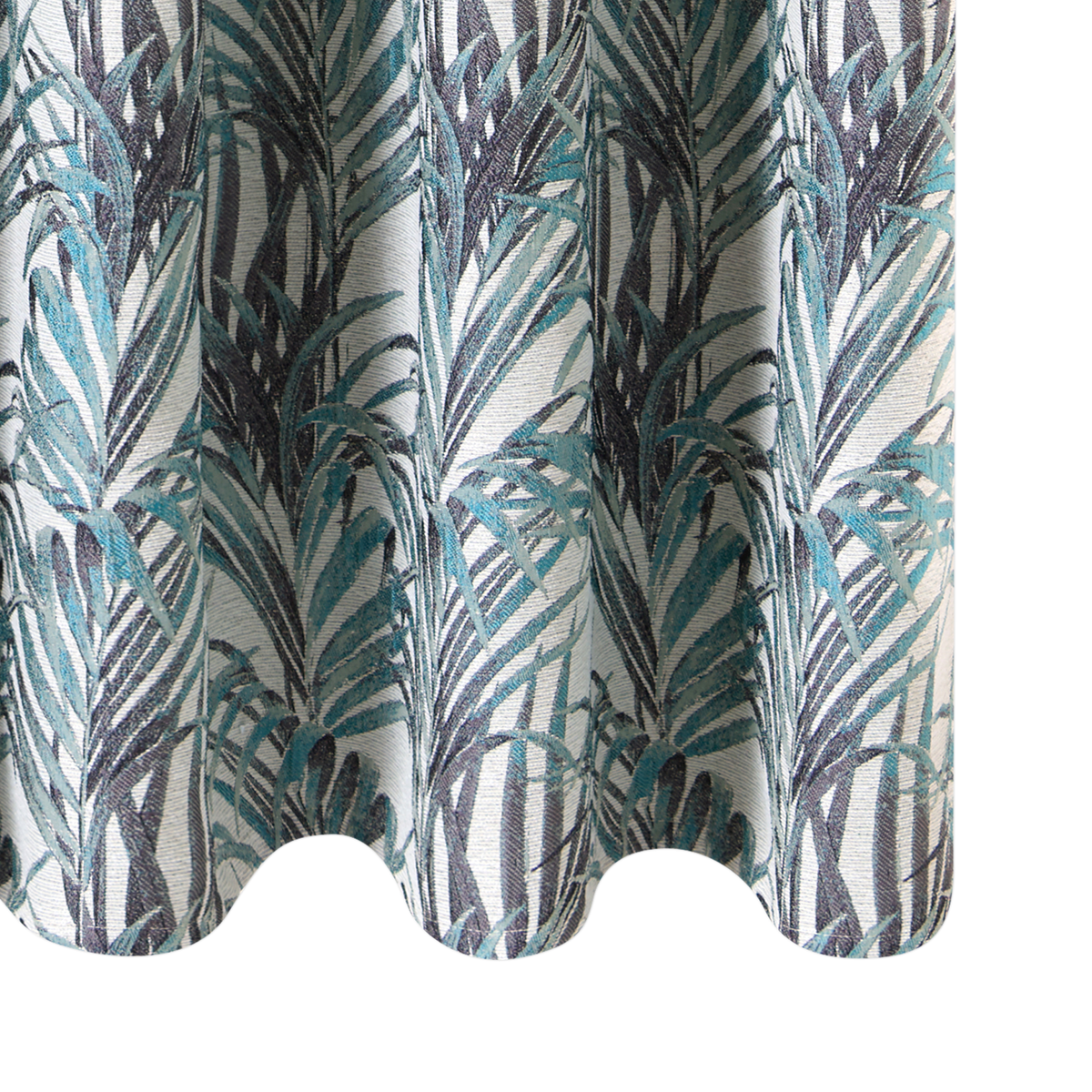 Rideau Tropico Bleu nattier