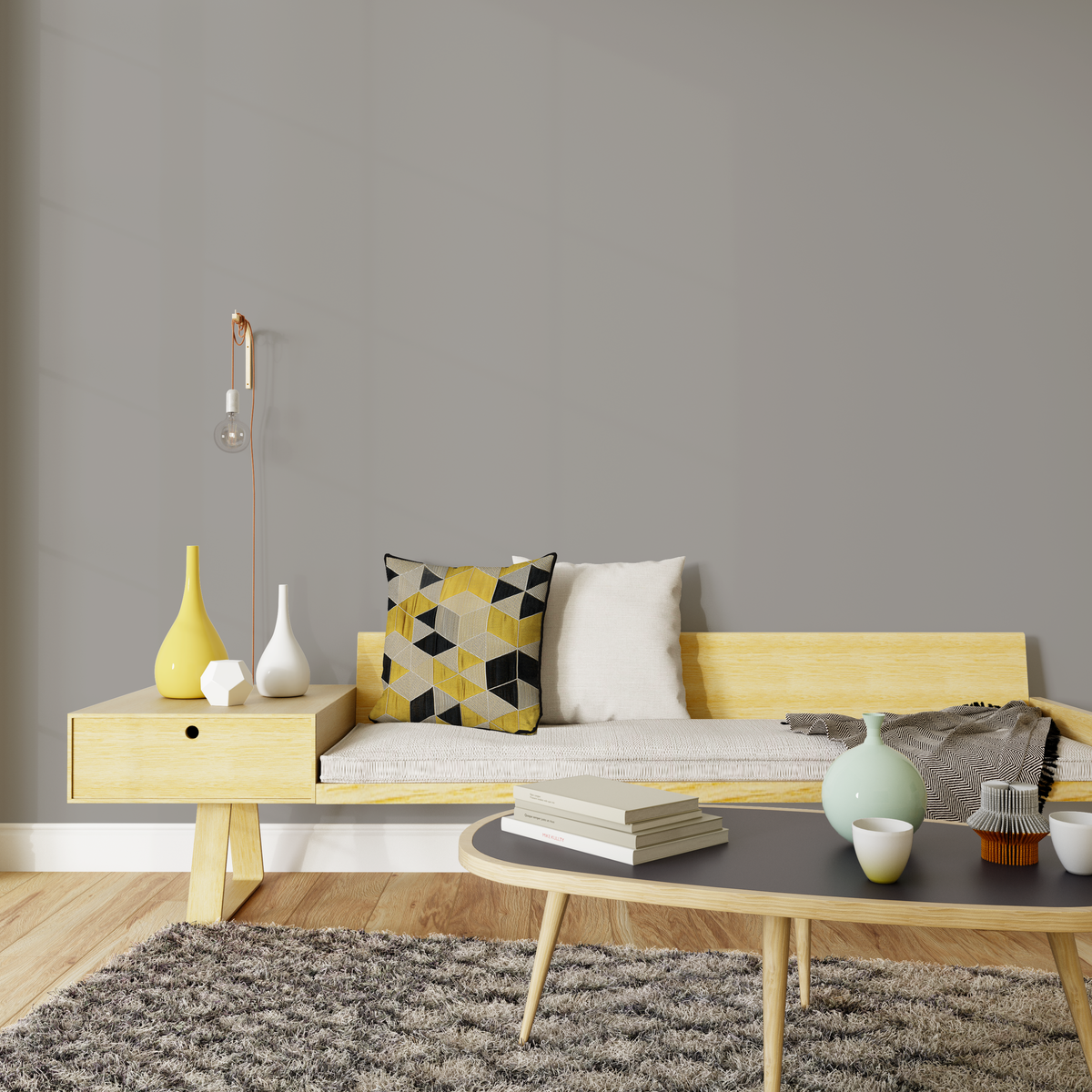 Housse de coussin Arletty Jaune