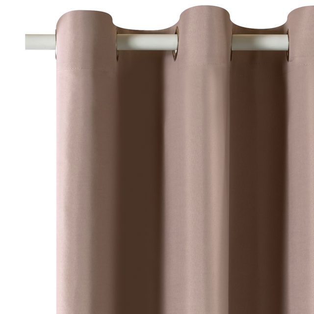 Rideau 100% occultant MANN coloris lin 140 x 260 cm