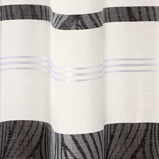 Voilage BAOBAB coloris noir 140 x 240 cm