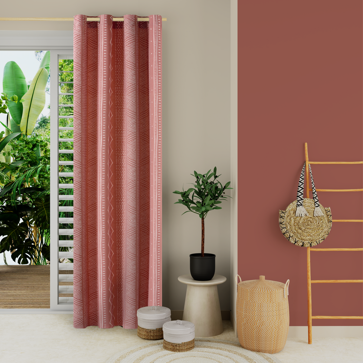 Rideau Essaouira Terracotta