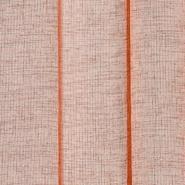 Voilage CANOAS coloris terre brulée 140 x 260 cm