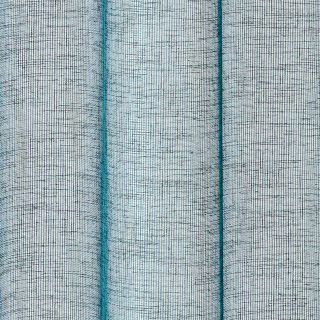 Voilage CANOAS coloris bleu 140 x 260 cm